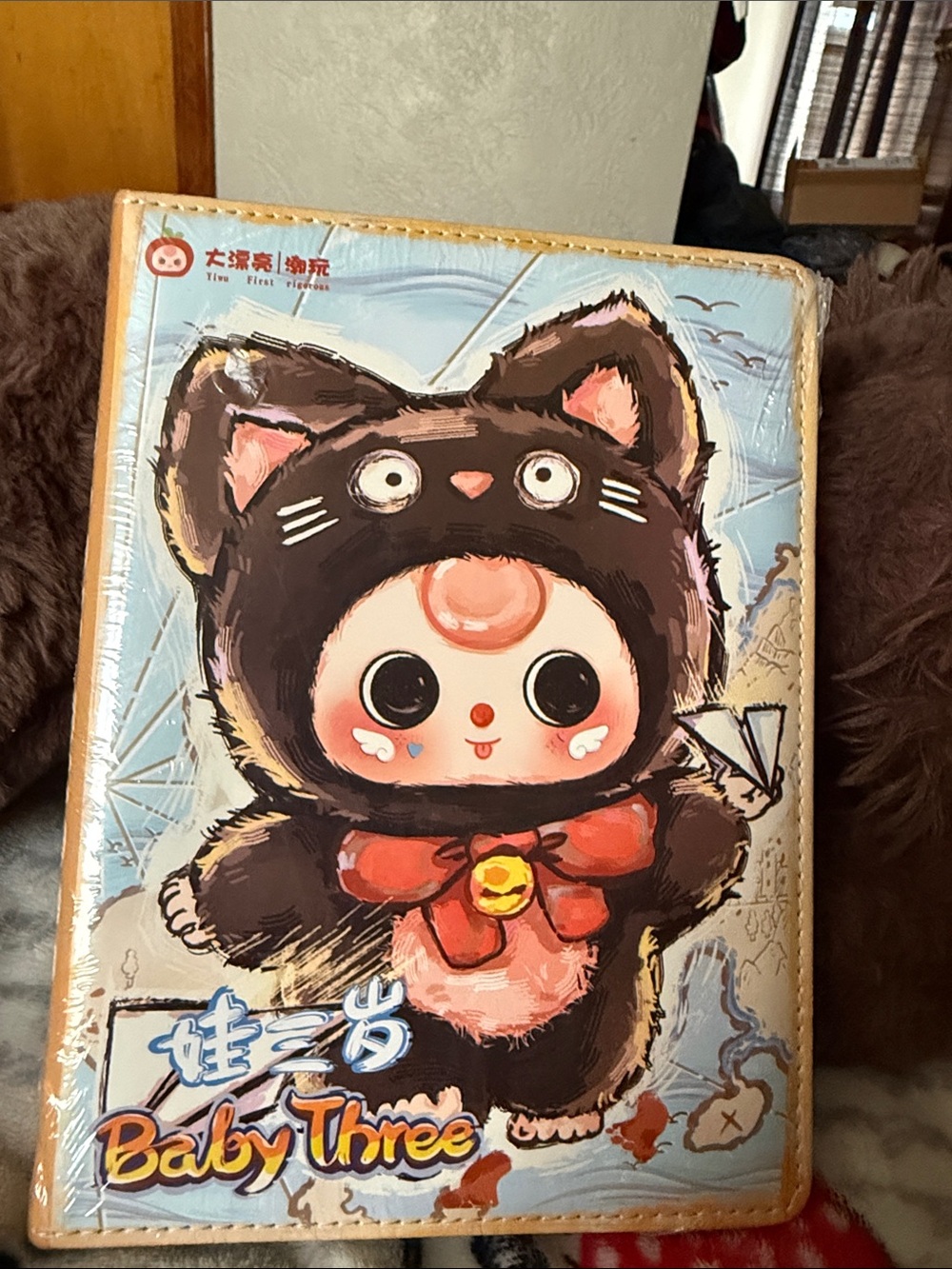 Authentic Baby Three notebook